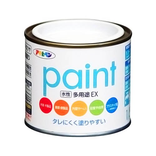●内容量:1/5L●色:赤●標準塗り面積(2回塗り):1.1~1.4平米(タタミ0.7~0.9枚分)●乾燥時間:夏期/30分~1時間、冬期/2~3時間●サビドメ剤、防カビ剤を配合していますので、サビやカビの発生を防ぎます。●厚塗りしてもタレにくく、ハケさばきの軽い、たいへん塗りやすい塗料です。●日光や雨にも強く、ソフトなツヤに仕上がります。【注意事項】●うすめ方：塗りにくいときは水（5％以内）でうすめて下さい。●乾燥時間：夏期/30分〜1時間　冬期/2〜3時間。●標準塗り面積：【2回塗り】1/5L：1.1〜1.4平米（タタミ0.7〜0.9枚分）/0.7L：4.0〜5.0平米（タタミ2.4〜3.0枚分）/1.6L：9〜11平米（タタミ5〜7枚分）/3L：17〜22平米（タタミ10〜13枚分）/7L：40〜50平米（タタミ24〜30枚分）/14L：80〜100平米（タタミ48〜60枚分）