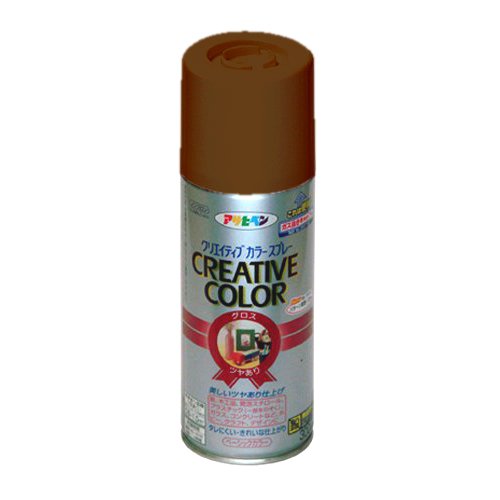 アサヒペン クリエイティブカラースプレー 300ML 82ライトブラウン【北海道・沖縄・離島配送不可】