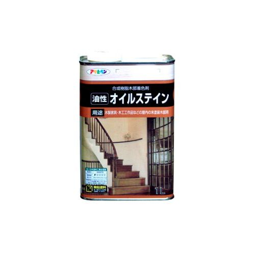 Coating, Repair, Various Materials - アサヒペン 油性オイルステイン 1L オーク【北海道・沖縄・離島配送不可】