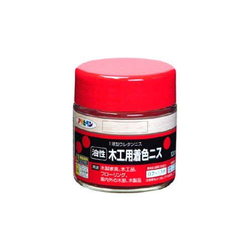 ●乾燥時間:夏期/1~2時間、冬期/3~6時間●標準塗り面積:【2回塗り】100ml:0.7~1.1平米(タタミ0.4~0.6枚分)磨耗、衝撃に強く、耐久性に優れているので、木製家具。木工品、廊下、建物木部のニス仕上げに最適です。【注意事項】1.表示以外の用途には使用しないで下さい。2.目に入ったり皮膚に付着しないしないよう、また誤飲しないように注意して取扱って下さい。3.塗料がついても支障の無い服装で作業して下さい。4.雨の降りそうな日、温度の高い日、風の強い日は避け天気の良い日塗装して下さい。5.5℃以下では塗装しないで下さい。6.つるつるした面や塗る面の紛化が著しいところは、サンドペーパーで粗し削りかすを取り除いてから塗って下さい。7.塗料が沈殿していますので角材などでよくかき混ぜてから使用して下さい。8.運送中にやむなく