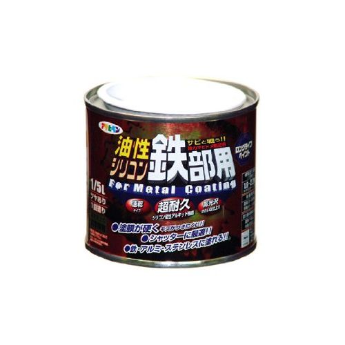 ●乾燥時間:夏期/2~5時間、冬期/6~10時間●標準塗り面積(1回塗り):1.6~2.2平米(タタミ0.9~1.3枚分)耐久性に優れ、サビに強く、ツヤ持ちの良い金属用塗料です。