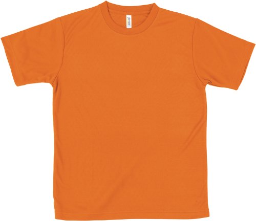 ライトドライTシャツ S　オレンジ　015[39616]【北海道・沖縄・離島配送不可】