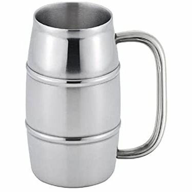 カクセー 真空二重 樽缶ジョッキ500ml用 TJ-50【北海道・沖縄・離島配送不可】