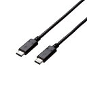 ELECOM USB2.0P[u C-C^Cv PDΉ USBKiFؕi 5Ao 3.0m ubN U2C-CC5P30NBKyszykCEEzsz