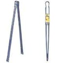 土井金属化成 メッキ火バサミ(M) 45cm 〔まとめ買い100個セット〕 【代引不可】【北海道・沖縄・離島配送不可】