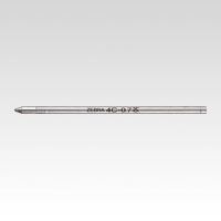 （まとめ）ゼブラ シャーボX替芯 4C-0.7芯 赤 BR-8A-4C-R 00003773 〔まとめ買い10本セット〕【北海道・沖縄・離島配送不可】