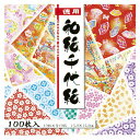 (まとめ買い)トーヨー 徳用和紙千代紙15cm100枚 018033 00016146 〔10個セット〕【北海道・沖縄・離島配送不可】