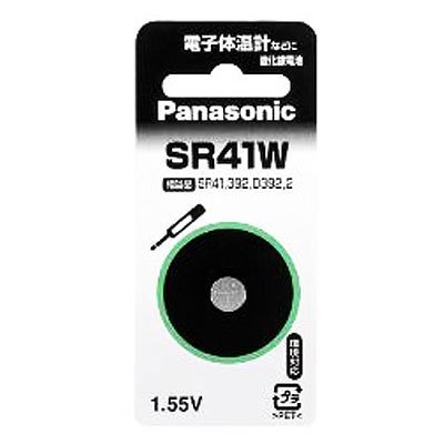 まとめ買い パナソニック 酸化銀電池 SR41WP 00020804 〔 5〕【北海道・沖縄・離島配送不可】