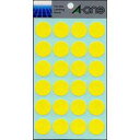 (まとめ買い)エーワン カラーラベル20mm丸 黄 07044 00033465 〔×10〕【北海道・沖縄・離島配送不可】