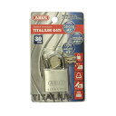 (まとめ買い)アバス アバス南京錠 タイタリウム 64TI30 64TI30 00029916 〔3個セット〕【北海道・沖縄・離島配送不可】