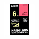 (まとめ買い)カシオ ネームランドテープ XR-6RD 00012856 〔3個セット〕【北海道・沖縄・離島配送不可】(2)