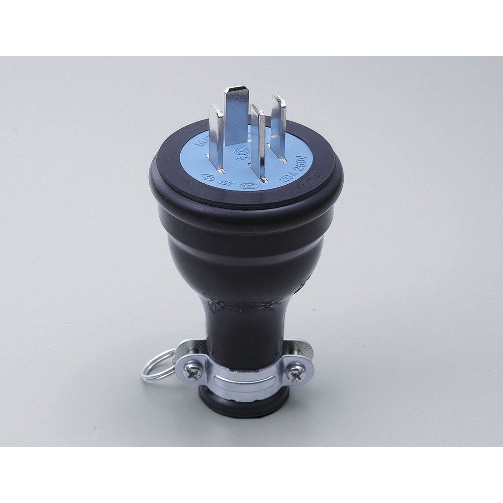 （まとめ買い）ELPA 防水ゴムプラグ接地3P20A AG-231PH 〔×3〕【北海道・沖縄・離島配送不可】