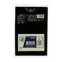 (まとめ買い)ジャパックス 業務用ポリ袋45L 黒(10枚入) P-42 00002363 〔×10〕【北海道・沖縄・離島配送不可】(3)
