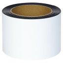 (まとめ買い)マグエックス マグネットロール 白ツヤ100幅10m巻 MSGR-08-100-10-W 00019562 〔3巻セット〕【北海道・沖縄・離島配送...