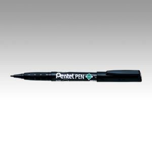 （まとめ買い）ぺんてる YES ぺんてるペン ENMS50 黒 ENMS50-A クロ 00027646 〔10本セット〕【北海道・沖縄・離島配送不可】