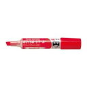 (まとめ買い)ぺんてる YES ノックル 平 太字 赤 EMWL6W-B アカ 00023922 〔10本セット〕【北海道・沖縄・離島配送不可】