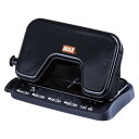 (まとめ買い)マックス 軽あけパンチ SCOOVA ブラック DP-15T/K 00019464 〔5台セット〕【北海道・沖縄・離島配送不可】