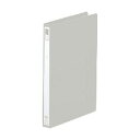 (まとめ買い)リヒトラブ リングファイルA4 グレー F-867-12 00027943 〔5冊セット〕【北海道・沖縄・離島配送不可】