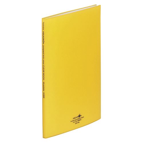 （まとめ買い）リヒトラブ クリヤーブック A4S 黄 N-5000-5 00007846 〔5冊セット〕【北海道・沖縄・離..