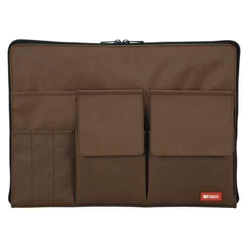 (まとめ買い)リヒトラブ バッグインバッグ A4 茶 A-7554-9 00010544 〔3個セット〕【北海道・沖縄・離島配送不可】 (まとめ買い)リヒトラブ バッグインバッグ A4 茶 A-7554-9 00010544 〔3個セット〕【北海道・沖縄・離島配送不可】
