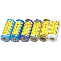 紙テープなので、お手軽な価格。学校行事や一般の飾り付けに！●18 mm×約31 m 巻●10色セットは金・銀を除く各色1本入りです。