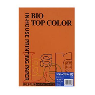 （まとめ買い）伊東屋 バイオトップカラーA4(50枚入) BT433 オレンジ 00008895 〔×3〕【北海道・沖縄・離島配送不可】
