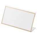 (まとめ買い)クラウン L型カード立PET製 CR-KD150P-T 00033684 〔10個セット〕【北海道・沖縄・離島配送不可】