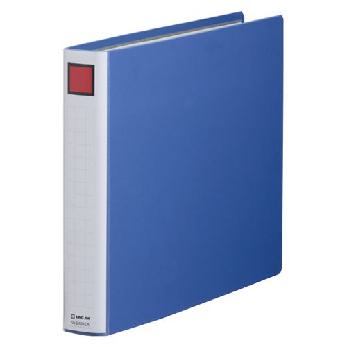 （まとめ買い）キングジム キングファイルSDDE B4E 青 2493EAアオ 00000088 〔3冊セット〕【北海道・沖縄・離島配送不可】