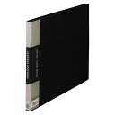 (まとめ買い)キングジム クリアーファイルカラーベース(E型) 黒 130Cクロ 00010715 〔3冊セット〕【北海道・沖縄・離島配送不可】