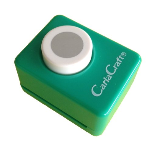 （まとめ買い）カール事務器 クラフトパンチ小 1/2 Circle CP-1 1/2サークル 00853221 〔5個セット〕【北海道・沖縄・離島配送不可】