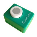 （まとめ買い）カール事務器 クラフトパンチ小 1/2 Circle CP-1 1/2サークル 00853221 〔5個セット〕【北海道・沖縄・離島配送不可】