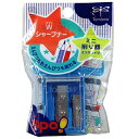 (まとめ)トンボ鉛筆 ミニ削り器Wシャープナーパック KSA-121 00917570 〔まとめ買い10個セット〕【北海道・沖縄・離島配送不可】