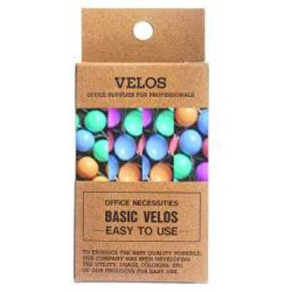 (まとめ買い)ベロス マップ画鋲 パステル 15本 DF-118P 00776415 〔10個セット〕【北海道・沖縄・離島配送不可】