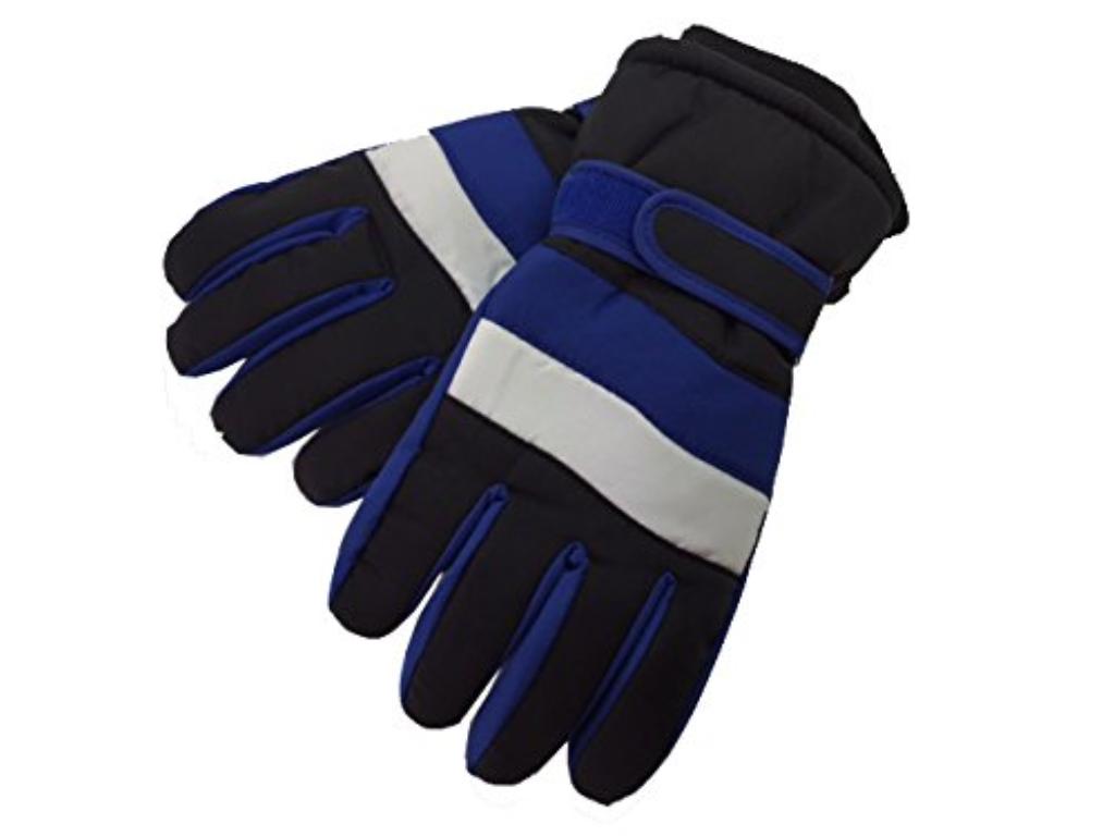 スキー スノーボードグローブ キッズ KL ブルー 1680 〔まとめ買い10個セット〕【代引不可】【北海道・沖縄・離島配送不可】