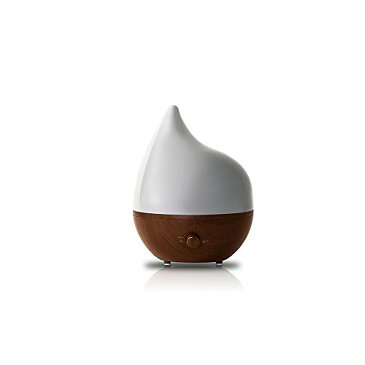 PRISMATE(プリズメイト) きれいなミストで加湿するアロマ超音波式加湿器 Whip -wood- PR-HF009W (BR(ブラウン))【あす楽対応】【北海道・沖縄・離島配送不可】