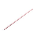 日本製 Japan アルミストロー ピンク クリアケース入 〔まとめ買い10個セット〕【北海道・沖縄・離島配送不可】