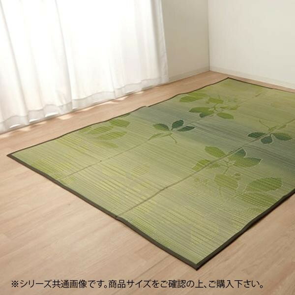 い草ラグカーペット 『ルース』 グリーン 約180×240cm 8470380【代引不可】【北海道・沖縄・離島配送不可】