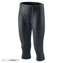 BODY TOUGHNESS BT冷感 パワテコ 7分丈パンツ ブラック JW-631　LL【代引不可】【北海道・沖縄・離島配送不可】