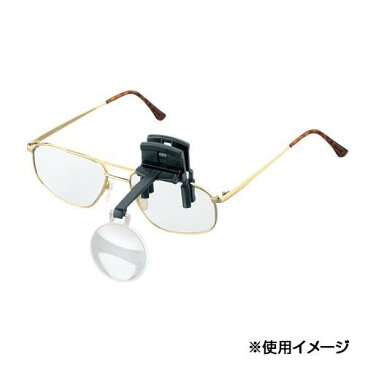 エッシェンバッハ ラボ・クリップ 眼鏡にはさむクリップタイプの作業用ルーペ (4.0倍/7.0倍) 1646-247【代引不可】【北海道・沖縄・離島配送不可】