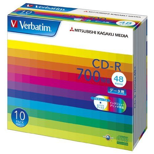 三菱化学メディア Verbatim CD-R 700MB 1