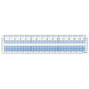 (まとめ買い)レイメイ藤井 見やすい方眼定規 15cm AJH158 〔10本セット〕【北海道・沖縄・離島配送不可】