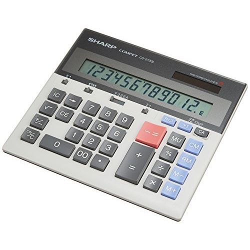 (まとめ買い)シャープ 実務電卓 デスクトップタイプ 12桁 CS-2130L 〔2台セット〕【北海道・沖縄・離島配送不可】 (まとめ買い)シャープ 実務電卓 デスクトップタイプ 12桁 CS-2130L 〔2台セット〕【北海道・沖縄・離島配送不可】