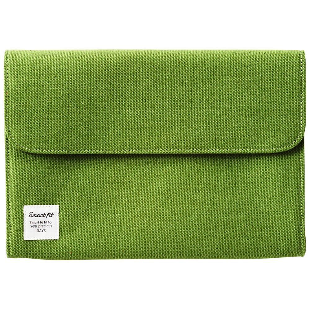 (まとめ買い)リヒトラブ アコーディオンポーチ L グリーン A-7702-7 〔3個セット〕【北海道・沖縄・離島配送不可】