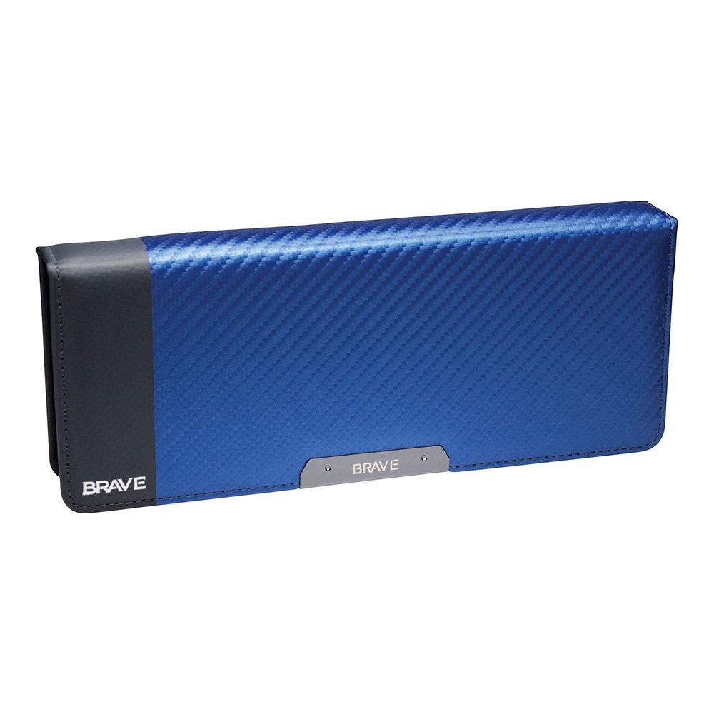 ソニック ペンケース 両面筆入 フラット ブレイブ カーボン調 ブルー SK-5023-B【北海道・沖縄・離島配送不可】