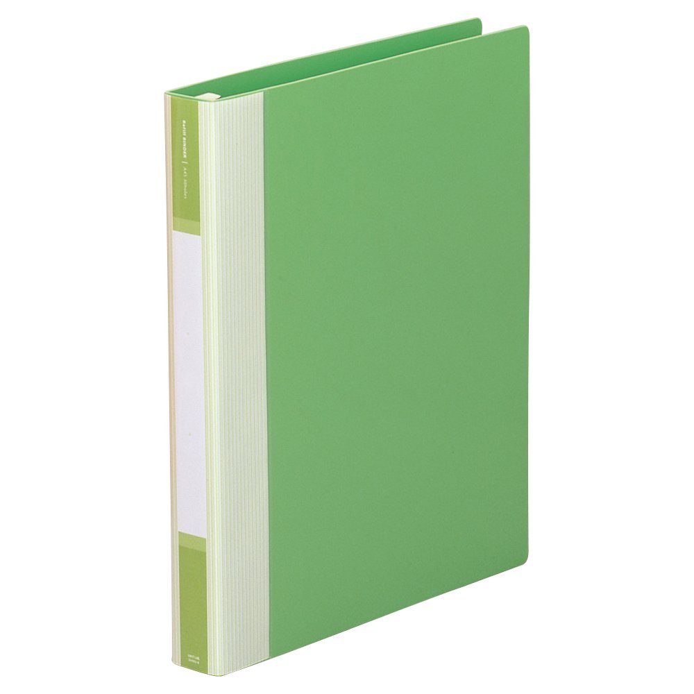 リヒトラブ リフィルバインダー A4 黄緑 G3902-6【北海道・沖縄・離島配送不可】