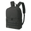 (まとめ買い)リヒトラブ SFJコラボ スタンドバックパック 自立するバックパック アビスブラック A-3209-24 〔3個セット〕 【北海道・沖縄・離島配送不可】