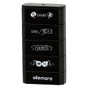 【メール便発送】シヤチハタ 4連結スタンプ nototo join ノトト ジョイン 推し活 黒 PEL-JA3/H