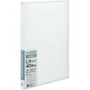 (まとめ買い)ナカバヤシ カラーポケットアルバム L判2段40枚 ホワイト アカ-PCL-40-W 〔10冊セット〕 【北海道・沖縄・離島配送不可】