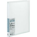 (まとめ買い)ナカバヤシ カラーポケットアルバム L判1段20枚 ホワイト アカ-PCL-20-W 〔10冊セット〕 【北海道・沖縄・離島配送不可】(3)