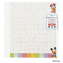 ナカバヤシ フエルアルバム替台紙 ビス式 2穴 L アートフル台紙(柄入り)5枚 ディズニー ベビーミッキー&フレンズ柄 アA-LR-5-6 【北海道・沖縄・離島配送不可】